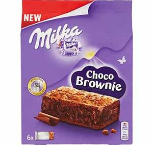 Milka brownie