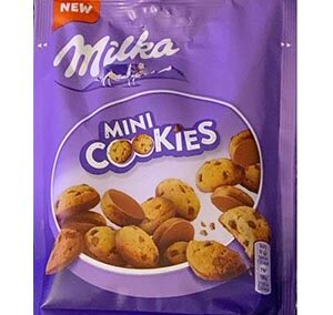 Milka mini cookies
