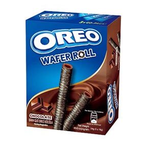 Oreo wafer roll
