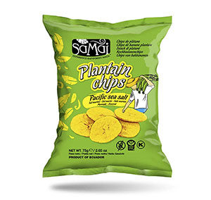 Samai chips di platano al sale marino