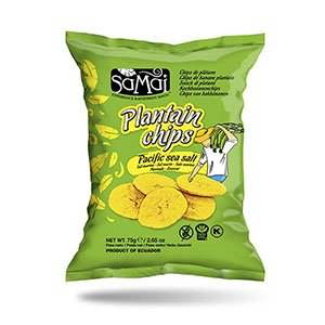 Samai chips di platano al sale marino Movida h24 distributori automatici
